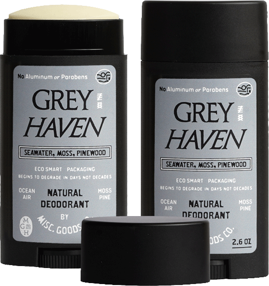 "Greyhaven" Natural Deodorant