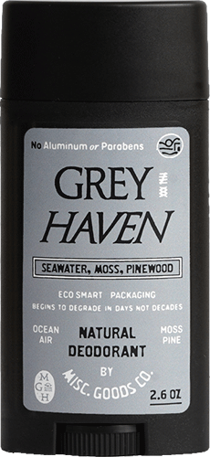 "Greyhaven" Natural Deodorant