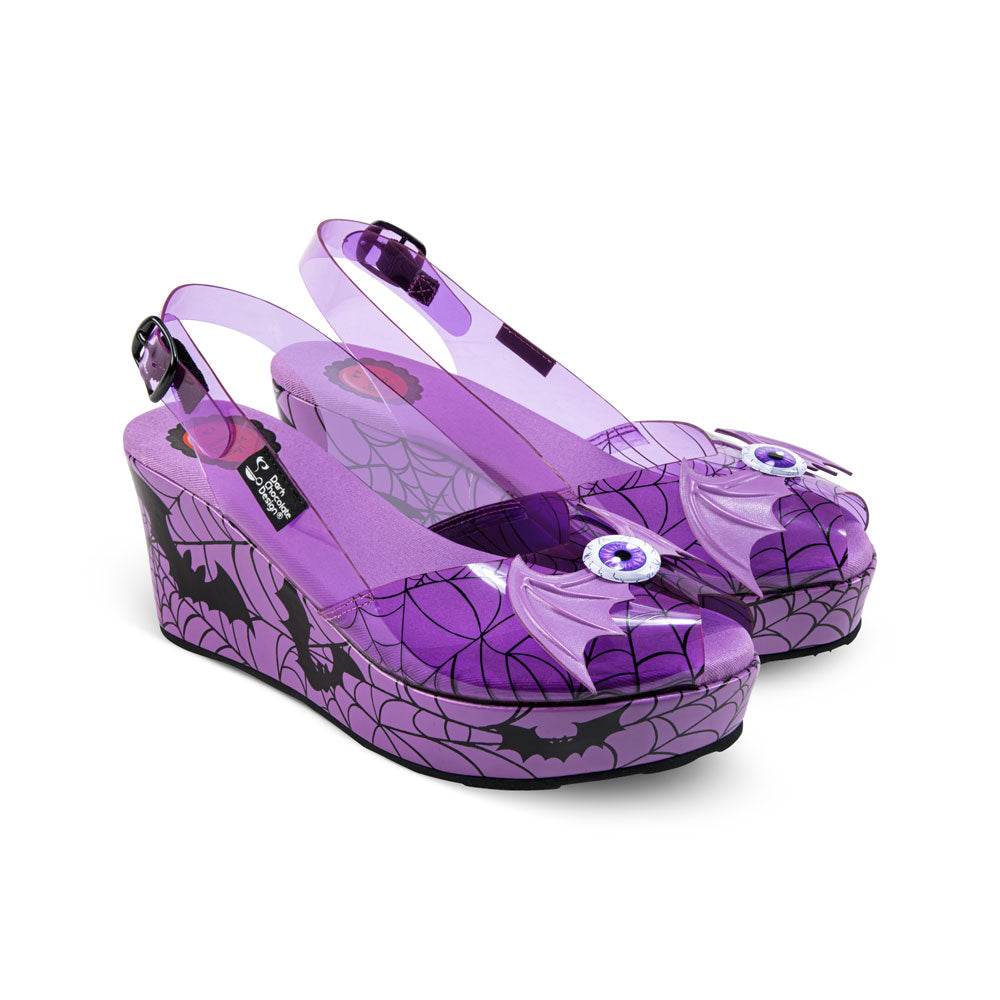 Chocolaticas® Gloomy Gaze Women's Sandal - Concordia Style Boutique