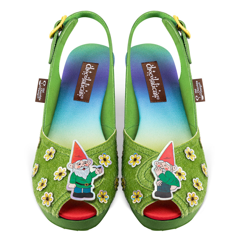 Chocolaticas® Naughty Gnome Women's Sandal - Concordia Style Boutique