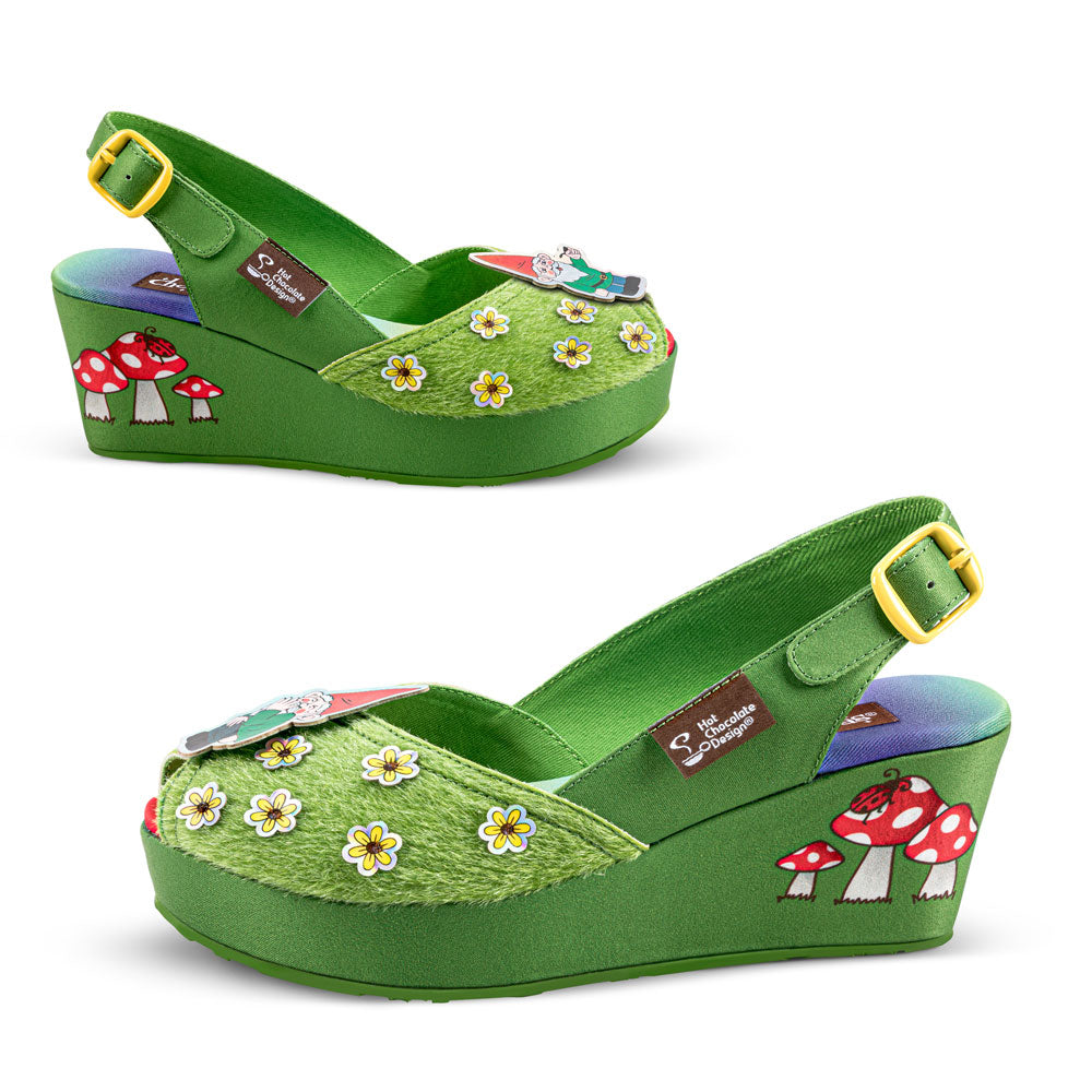 Chocolaticas® Naughty Gnome Women's Sandal - Concordia Style Boutique