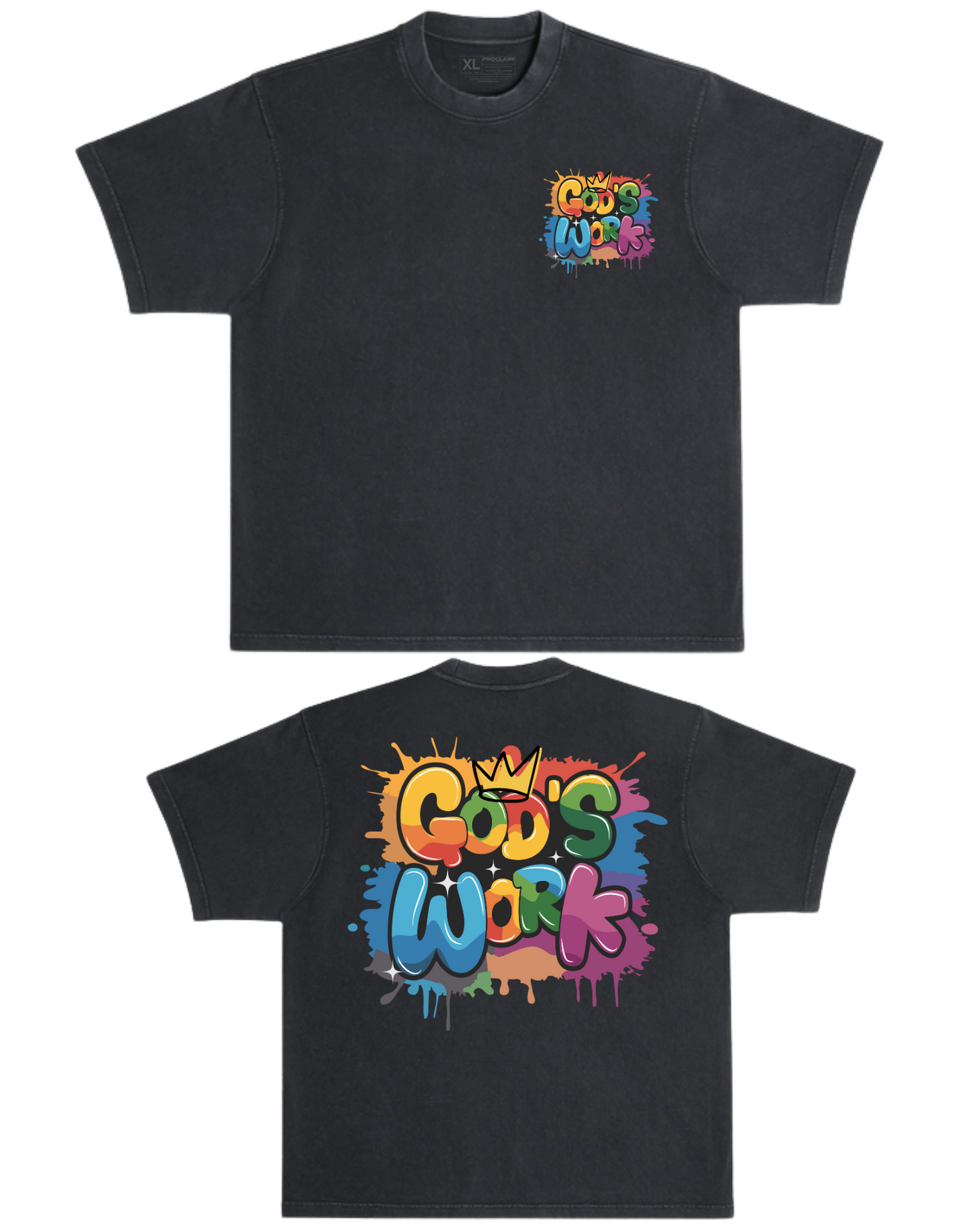 God's Work Graffiti T-Shirt - Concordia Style Boutique