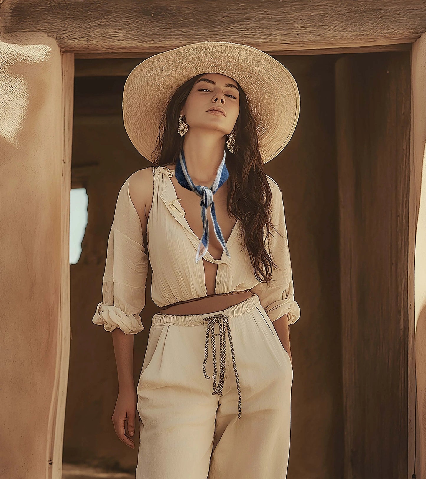 Gallop Time Neck Scarf