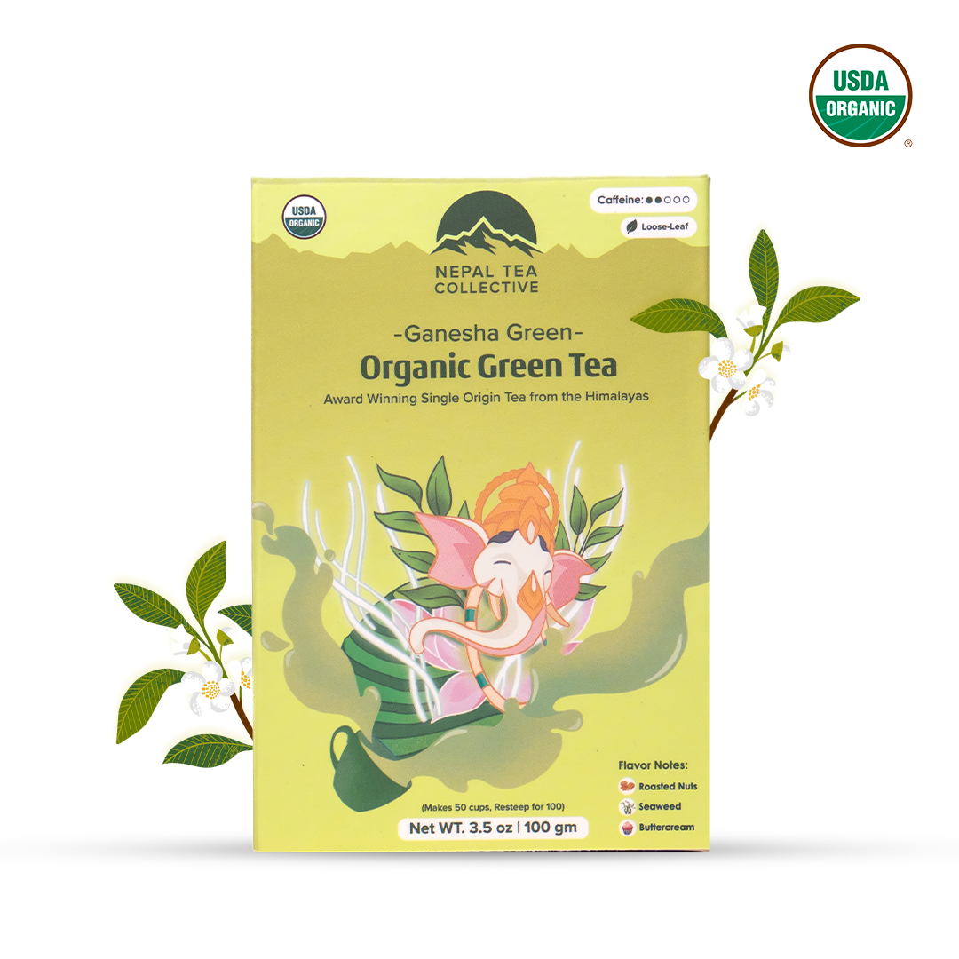 Ganesha Green - Organic Green Tea - Concordia Style Boutique
