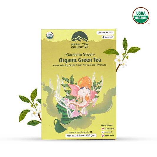 Ganesha Green - Organic Green Tea - Concordia Style Boutique