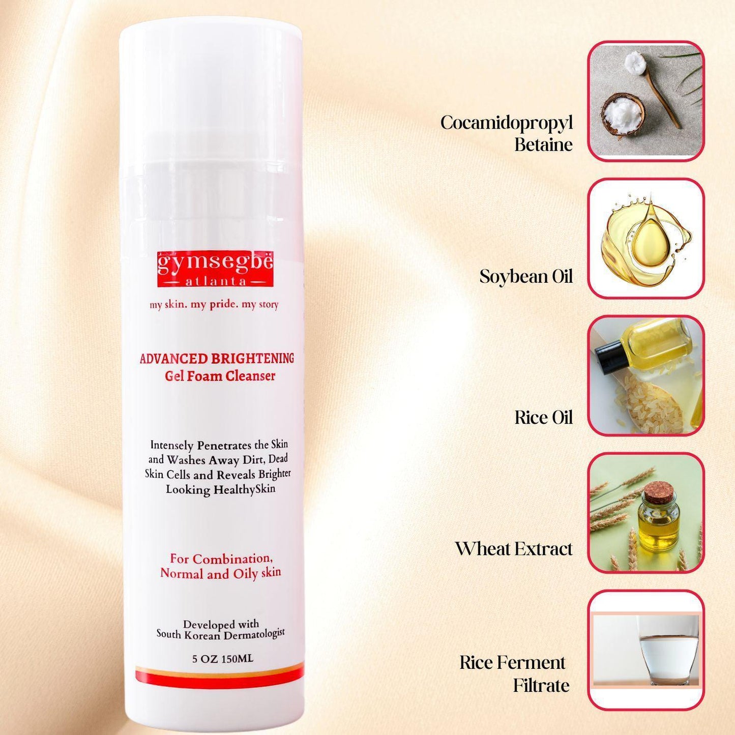 Advanced Brightening Gel Foam Cleanser - Concordia Style Boutique