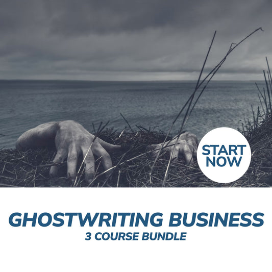 Ghostwriting Business Online Bundle, 3 Certificate Courses - Premium Ghostwriting from Courses For Success - Just $399! Shop now at Concordia Style Boutique
