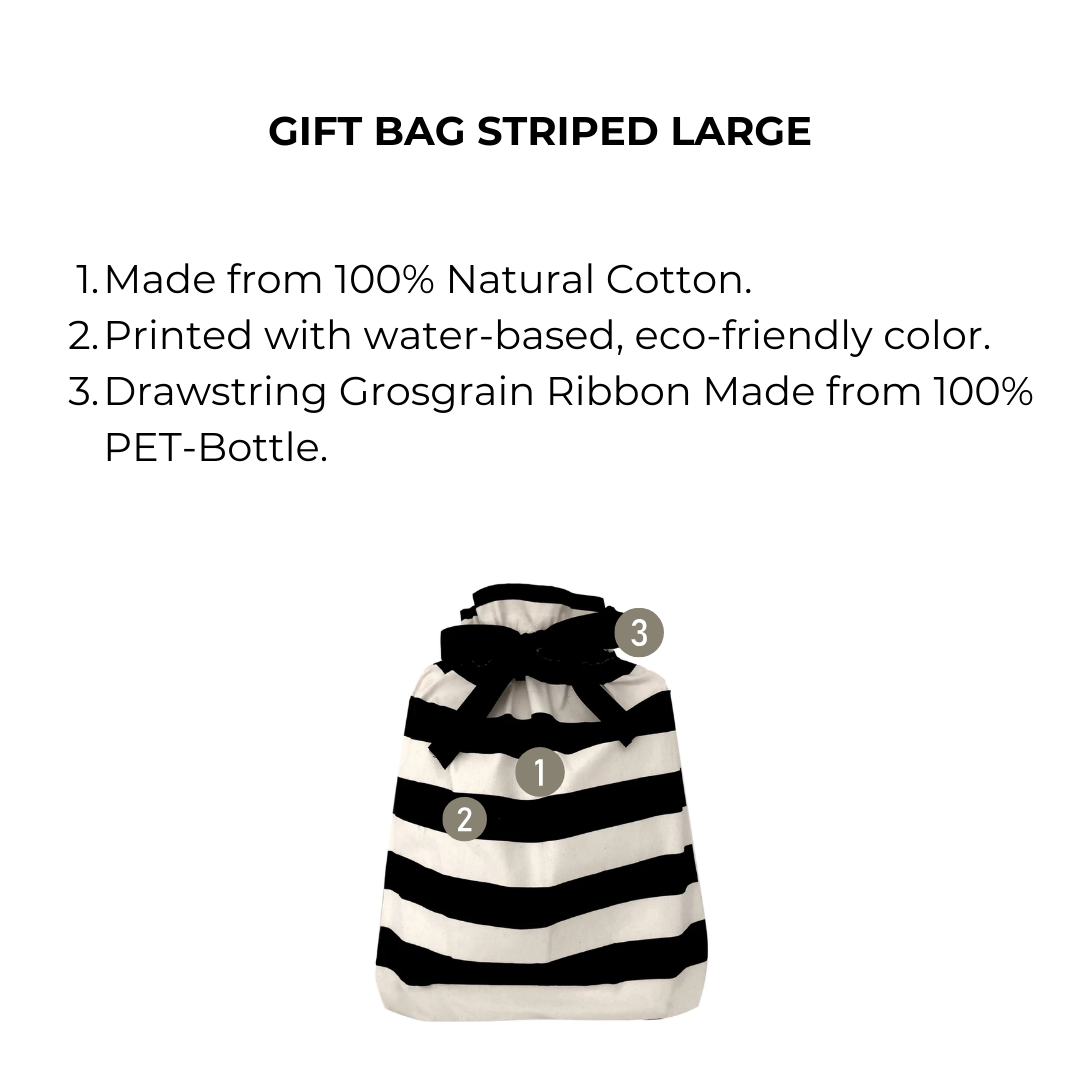 Gift Bag Striped Large - Concordia Style Boutique