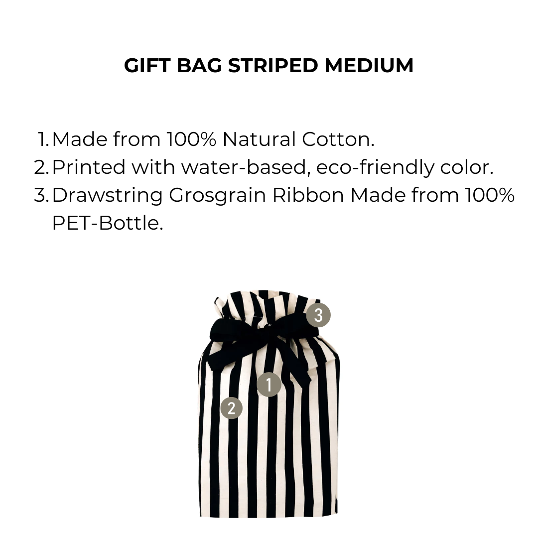 Gift Bag Striped Medium - Concordia Style Boutique