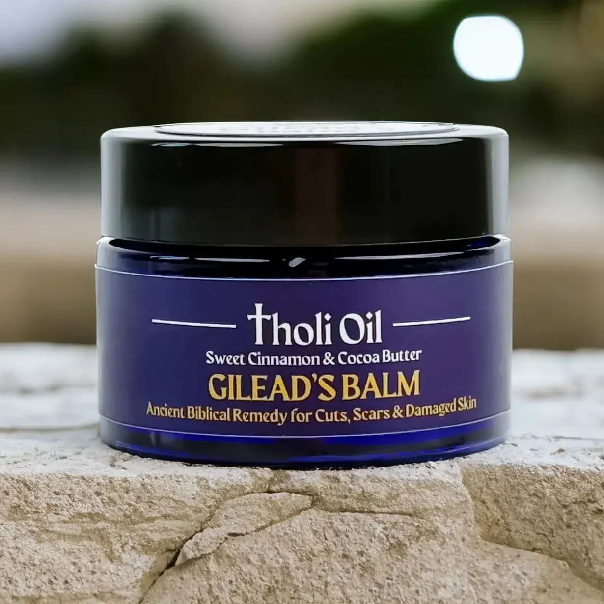 Tholi Oil Gilead's Balm - Ancient Biblical Salve for Skin Restoration & Other Wellness Benefits