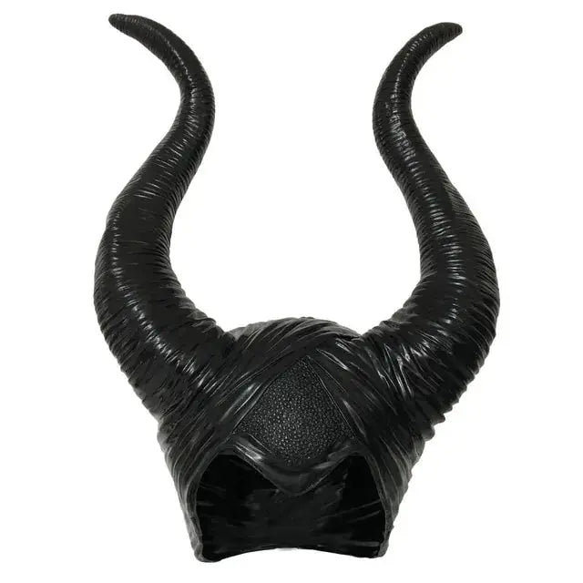 Girls Horns Hat Black Queen Cosplay Headpiece - Concordia Style Boutique
