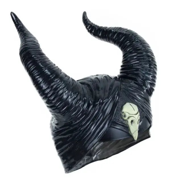 Girls Horns Hat Black Queen Cosplay Headpiece - Concordia Style Boutique