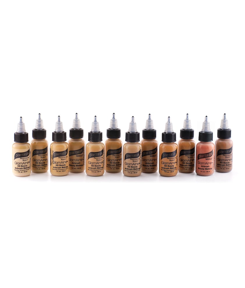 GlamAire™ 12 Color Airbrush Foundation Starter Set - Concordia Style Boutique