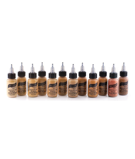 GlamAire™ 12 Color Airbrush Foundation Starter Set - Concordia Style Boutique