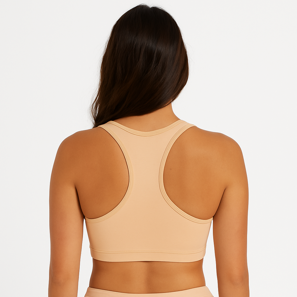 Glide Cotton Racerback Bralette