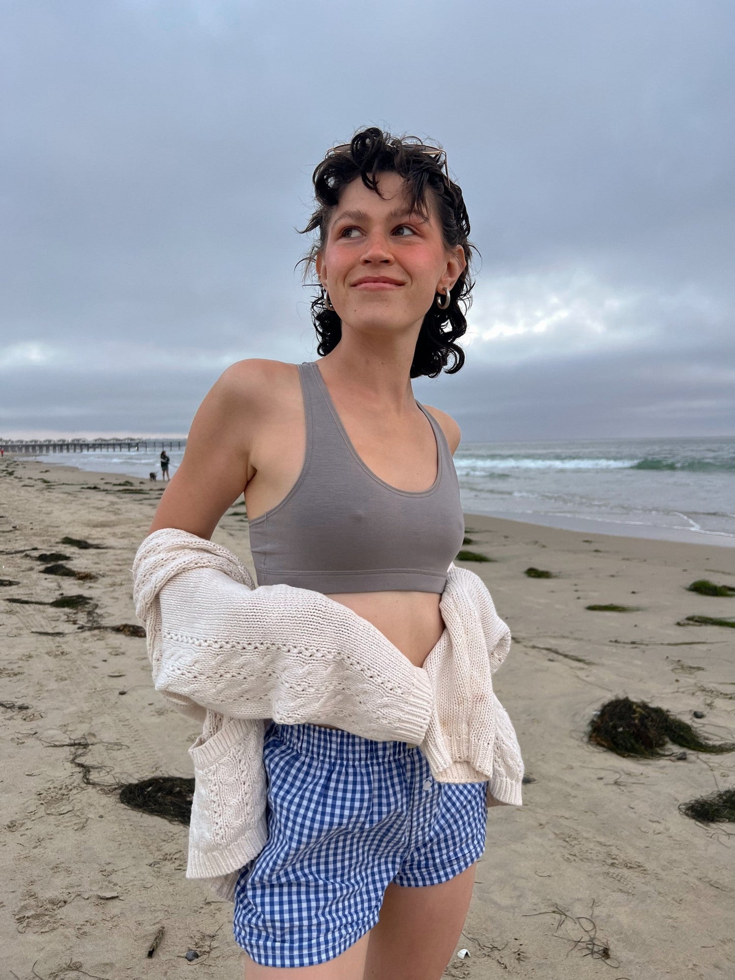 Glide Cotton Racerback Bralette