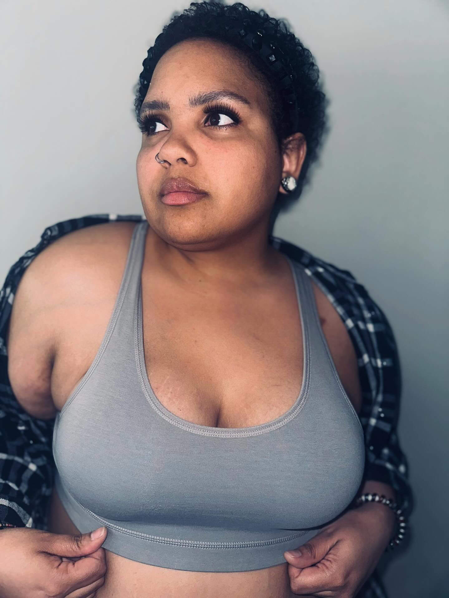 Glide Cotton Racerback Bralette