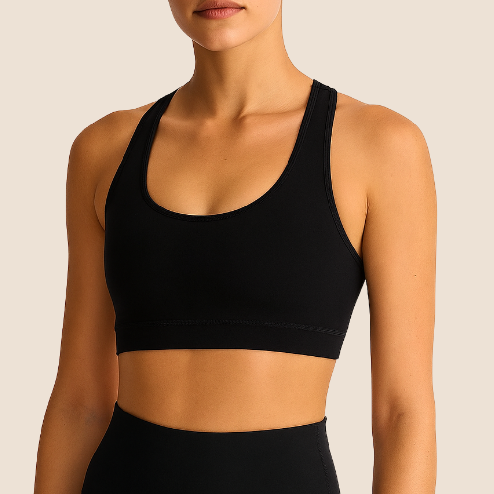 Glide Cotton Racerback Bralette
