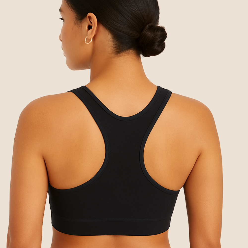Glide Cotton Racerback Bralette