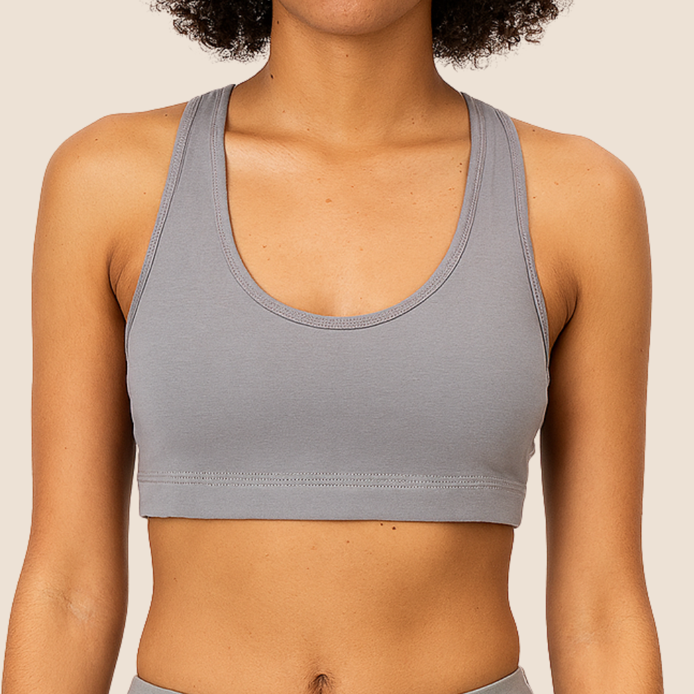 Glide Cotton Racerback Bralette