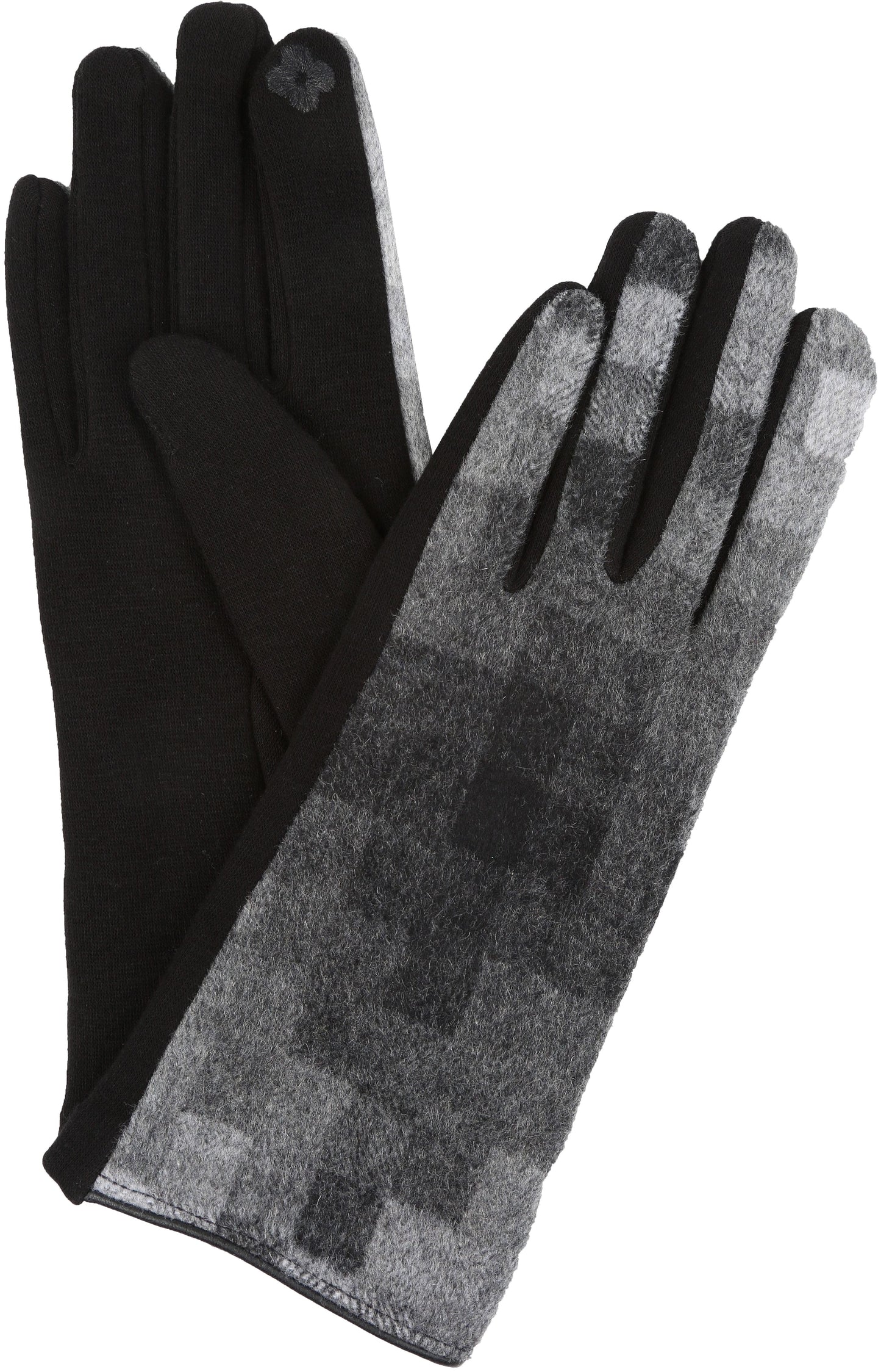 Sakkas Kade Pixel Ombre Multi Colored Patterned Warm Touch Screen Winter Gloves - Concordia Style Boutique