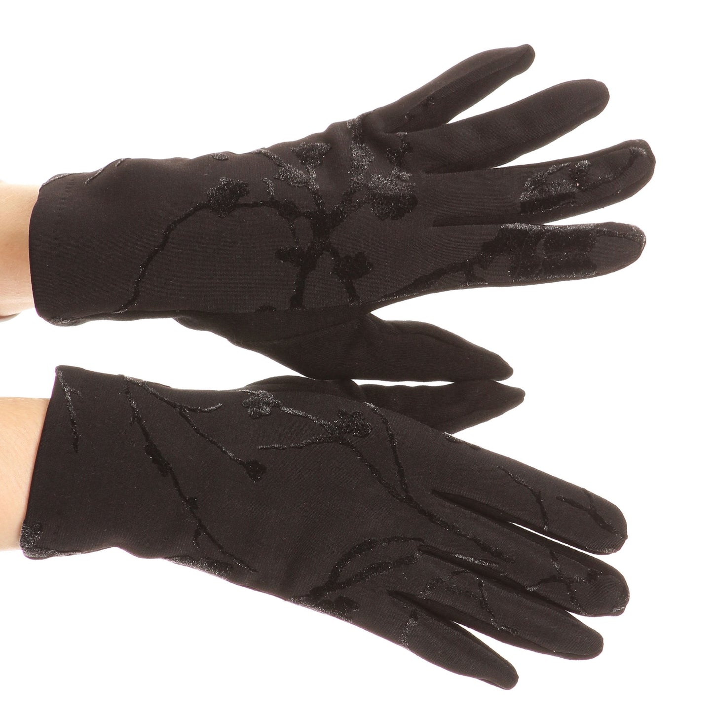 Sakkas Liya Classic Warm Driving Touch Screen Capable Stretch Gloves Fleece Lined - Concordia Style Boutique