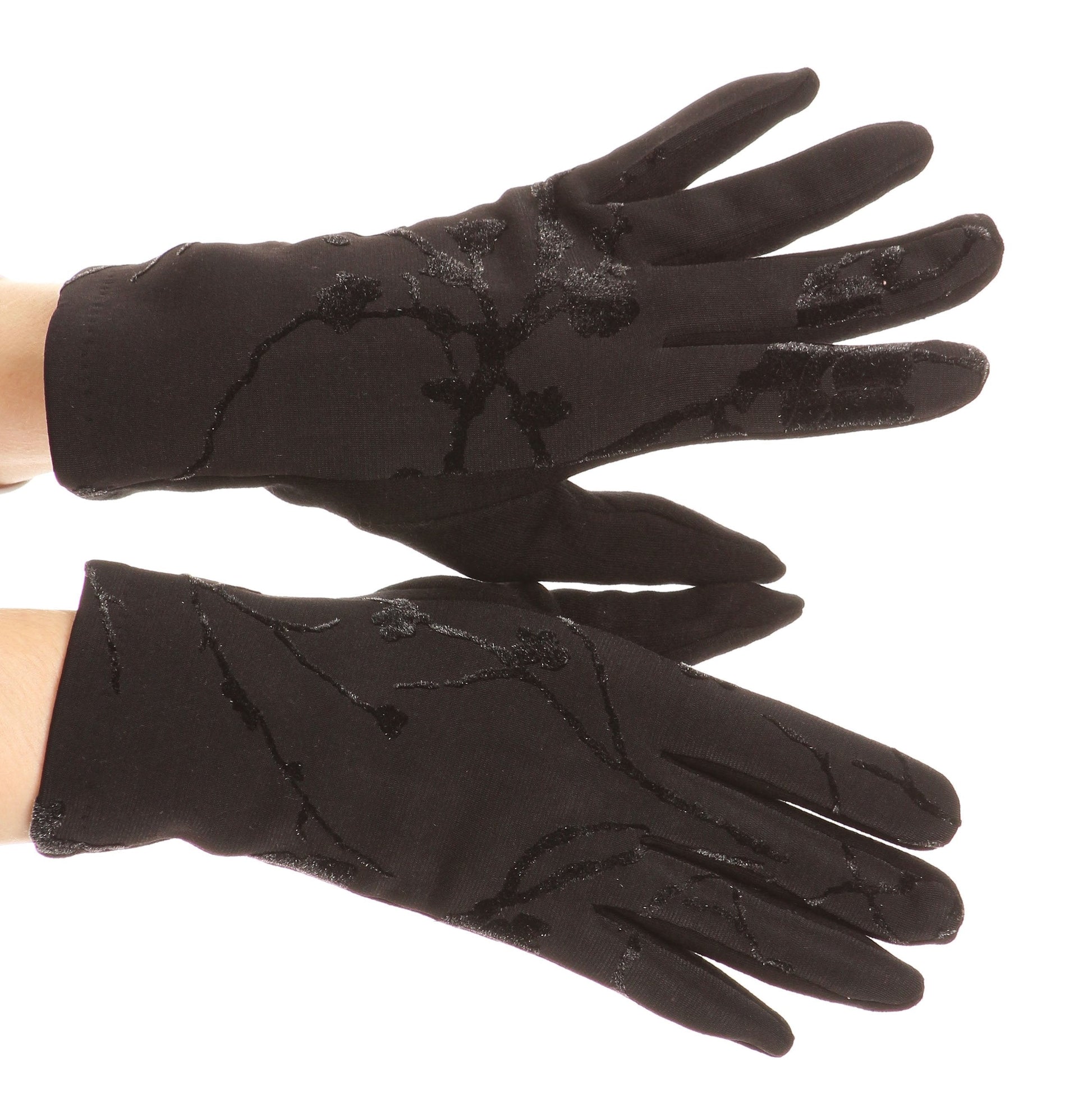 Sakkas Liya Classic Warm Driving Touch Screen Capable Stretch Gloves Fleece Lined - Concordia Style Boutique