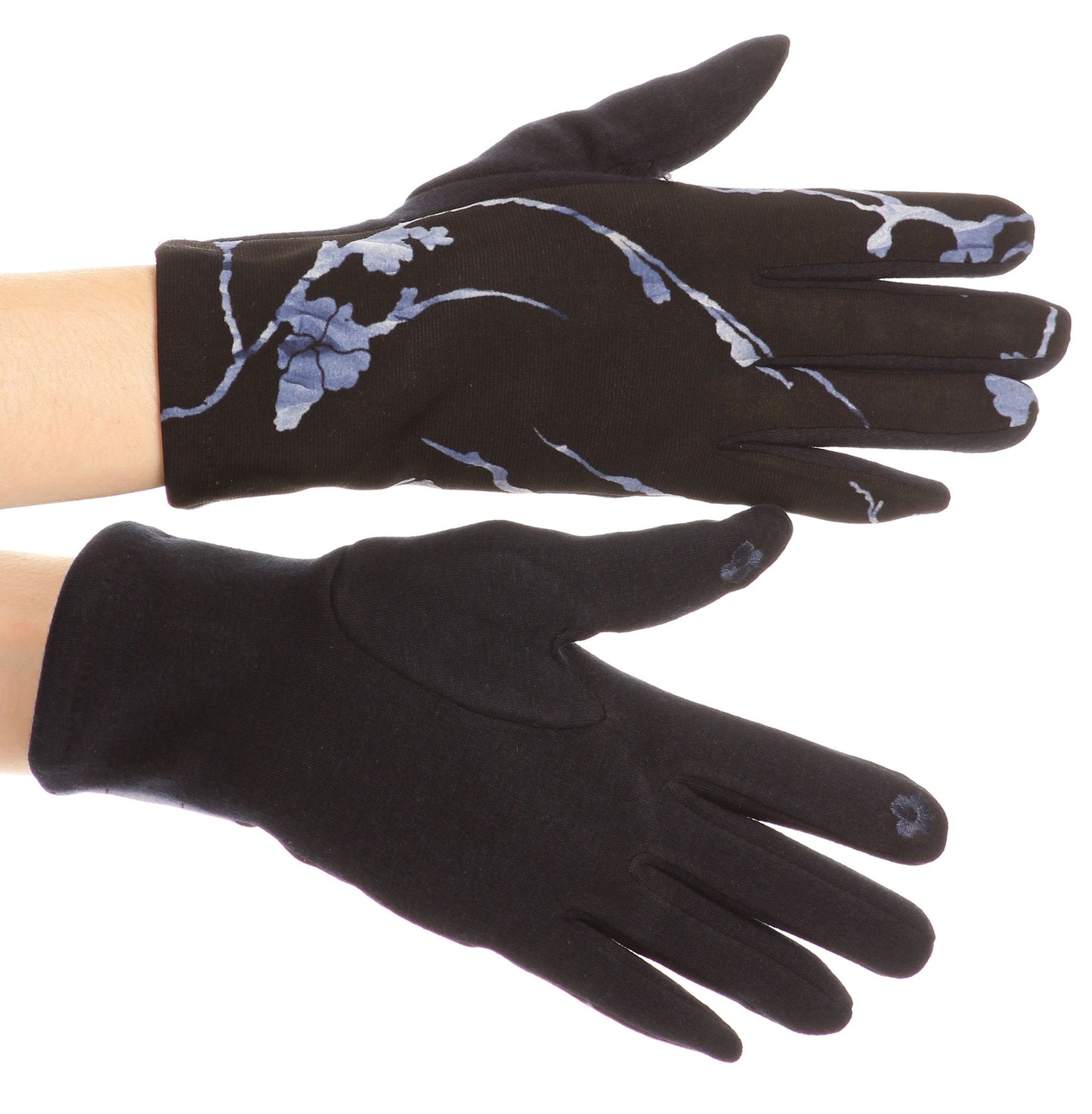 Sakkas Liya Classic Warm Driving Touch Screen Capable Stretch Gloves Fleece Lined - Concordia Style Boutique