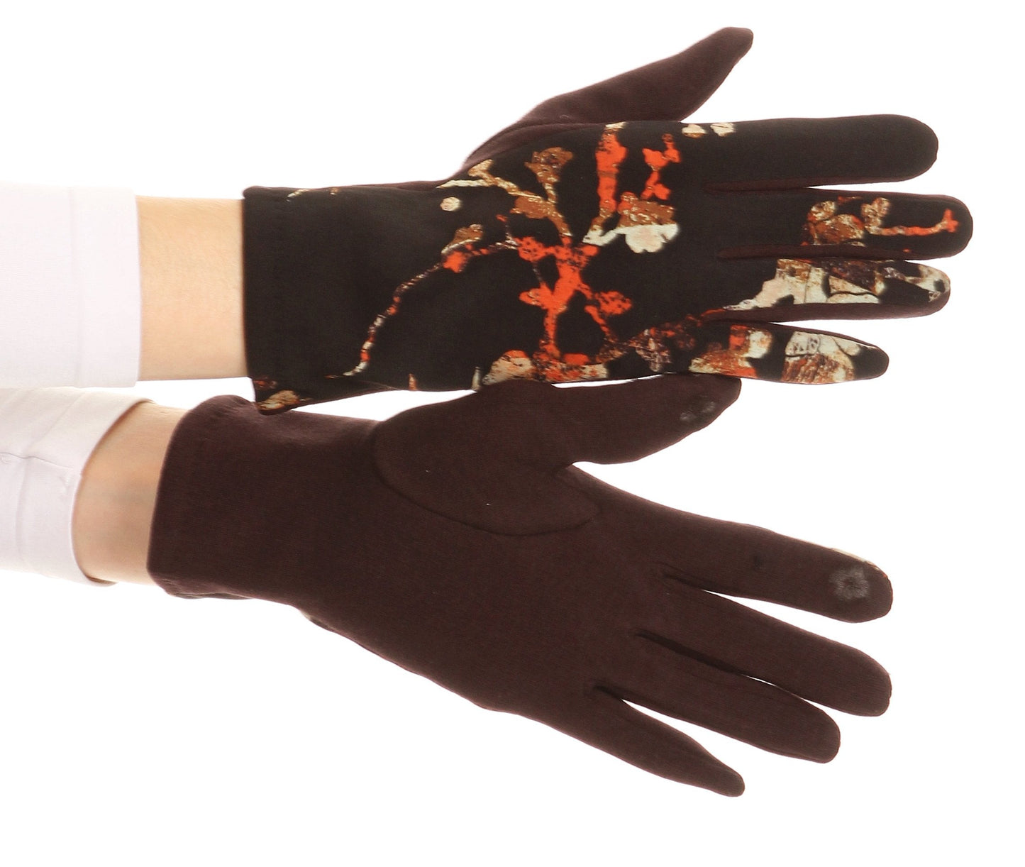 Sakkas Liya Classic Warm Driving Touch Screen Capable Stretch Gloves Fleece Lined - Concordia Style Boutique