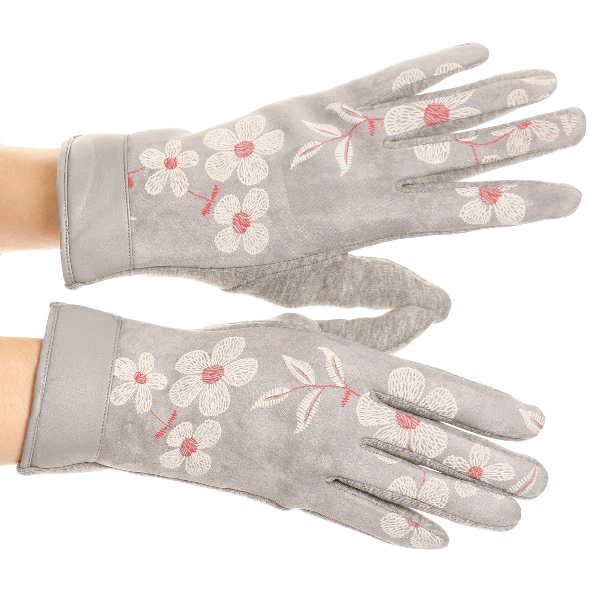 Sakkas Liya Classic Warm Driving Touch Screen Capable Stretch Gloves Fleece Lined - Concordia Style Boutique