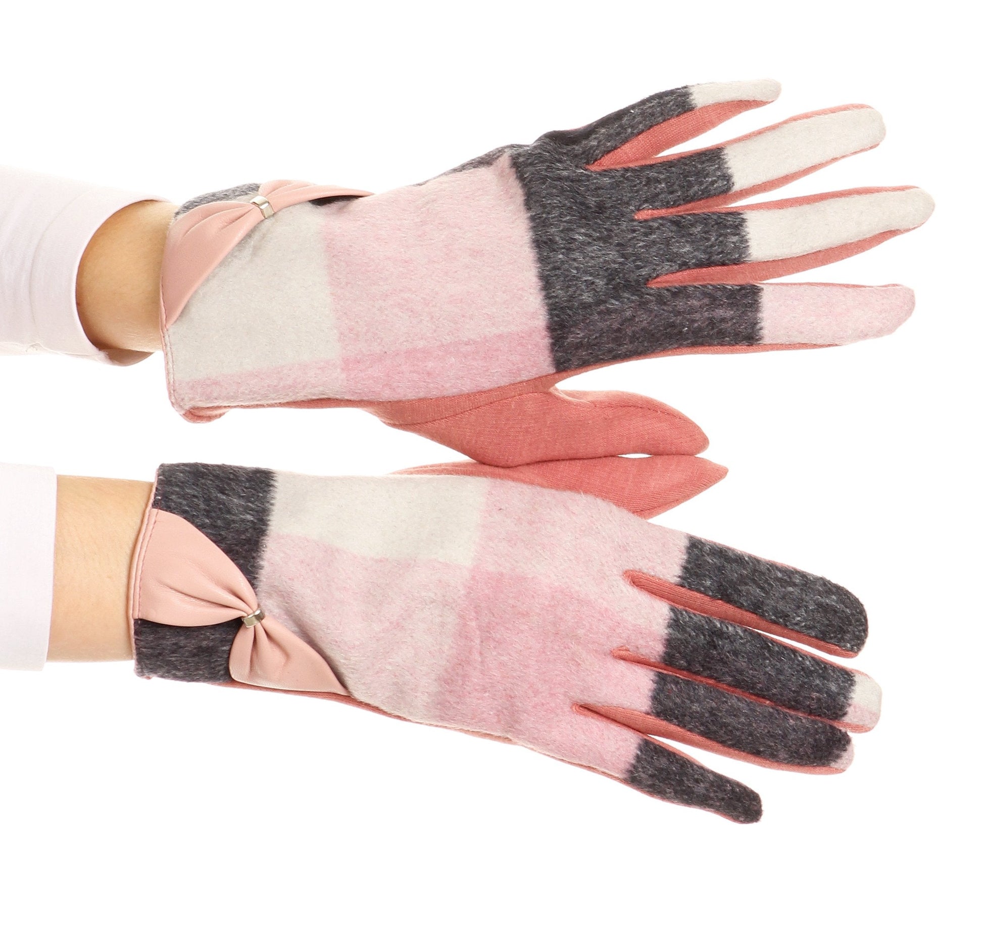 Sakkas Liya Classic Warm Driving Touch Screen Capable Stretch Gloves Fleece Lined - Concordia Style Boutique