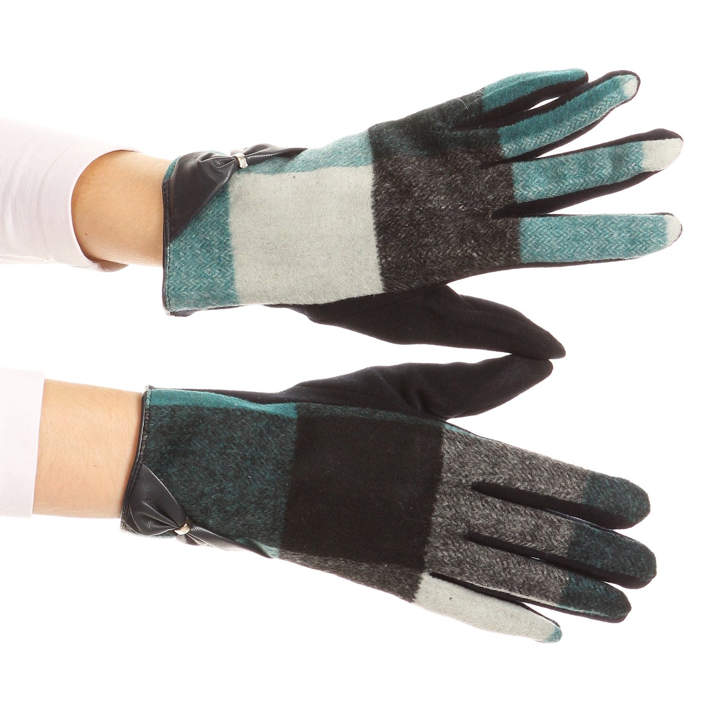 Sakkas Liya Classic Warm Driving Touch Screen Capable Stretch Gloves Fleece Lined - Concordia Style Boutique