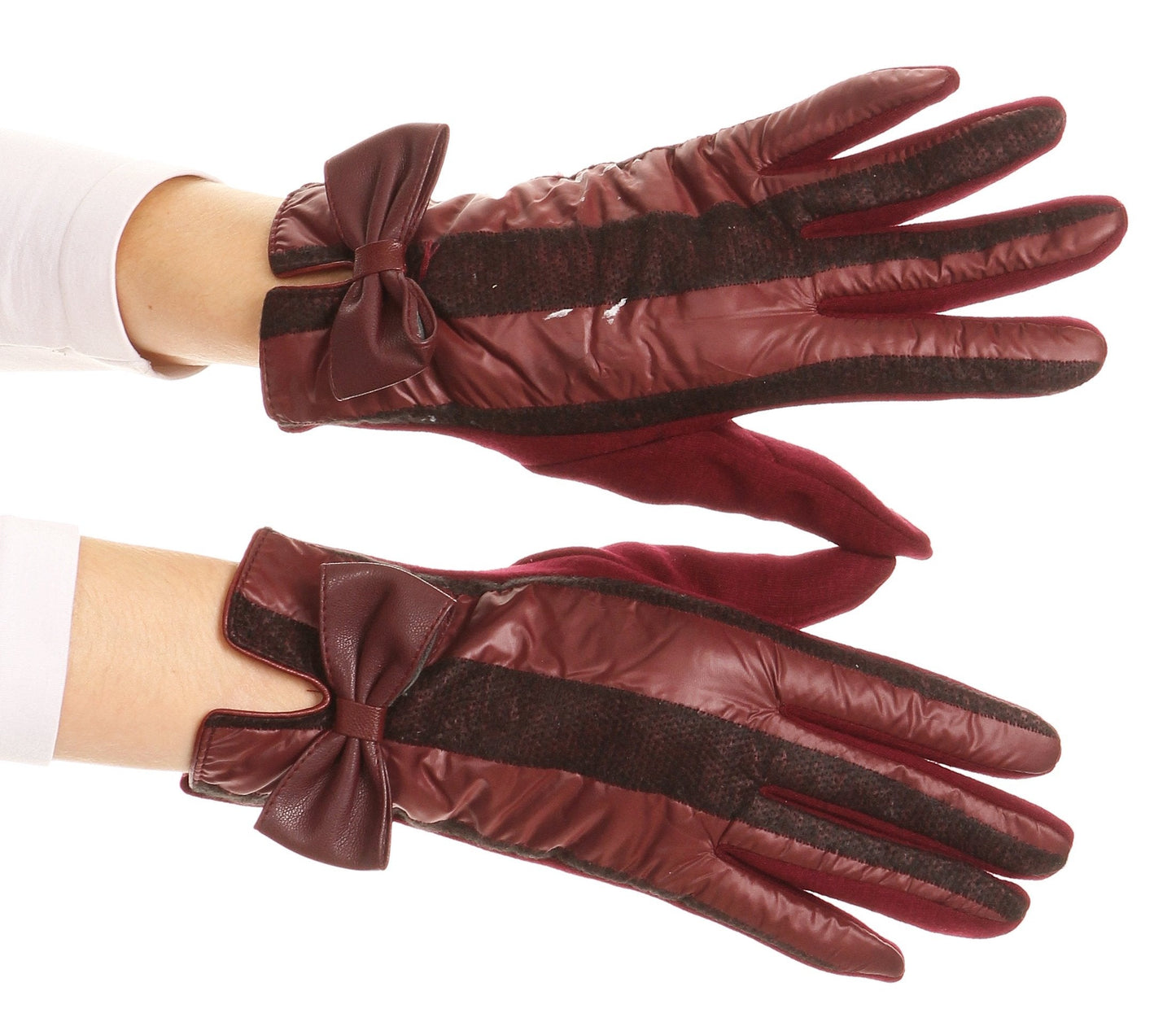 Sakkas Liya Classic Warm Driving Touch Screen Capable Stretch Gloves Fleece Lined - Concordia Style Boutique