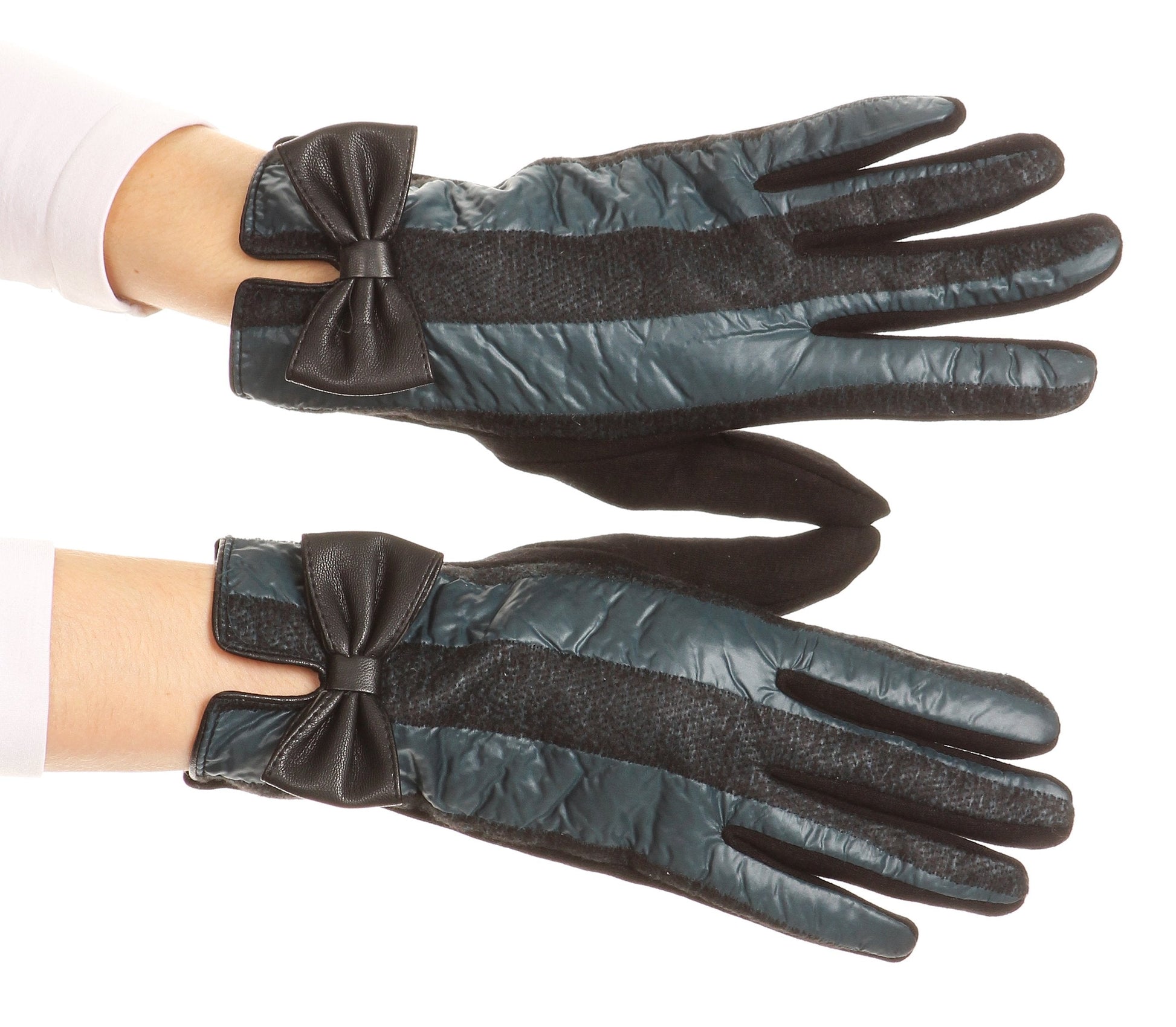 Sakkas Liya Classic Warm Driving Touch Screen Capable Stretch Gloves Fleece Lined - Concordia Style Boutique