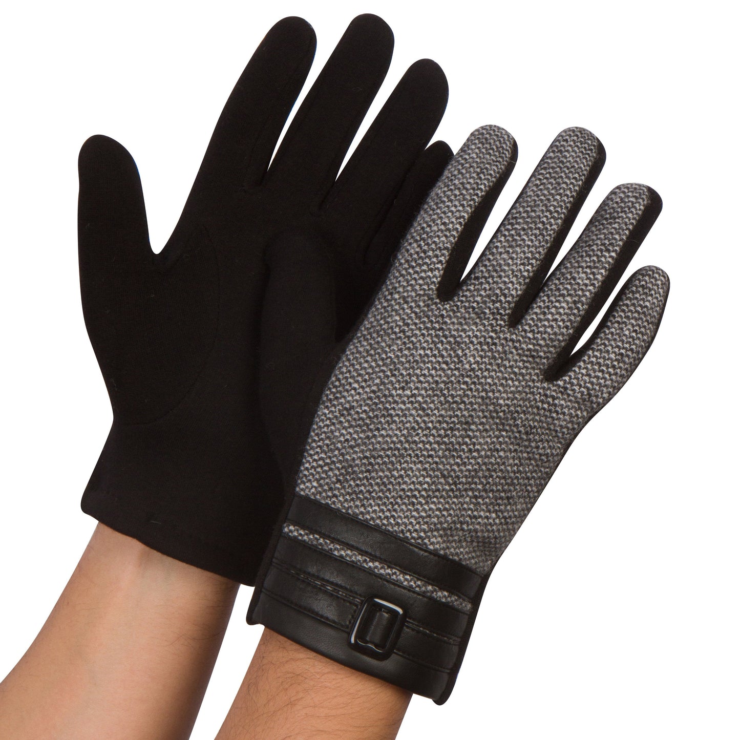 Sakkas Enes Warm Fleece Lined Driving Gloves Vegan Minimal Commute Casual - Concordia Style Boutique