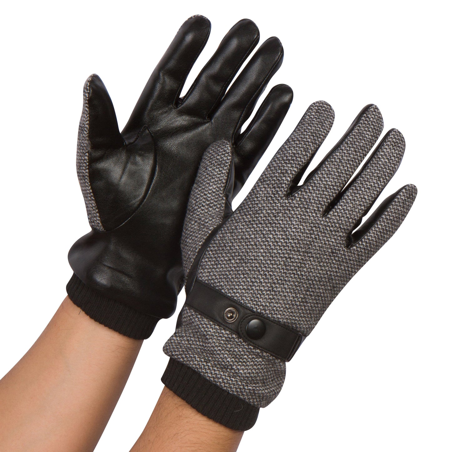 Sakkas Enes Warm Fleece Lined Driving Gloves Vegan Minimal Commute Casual - Concordia Style Boutique