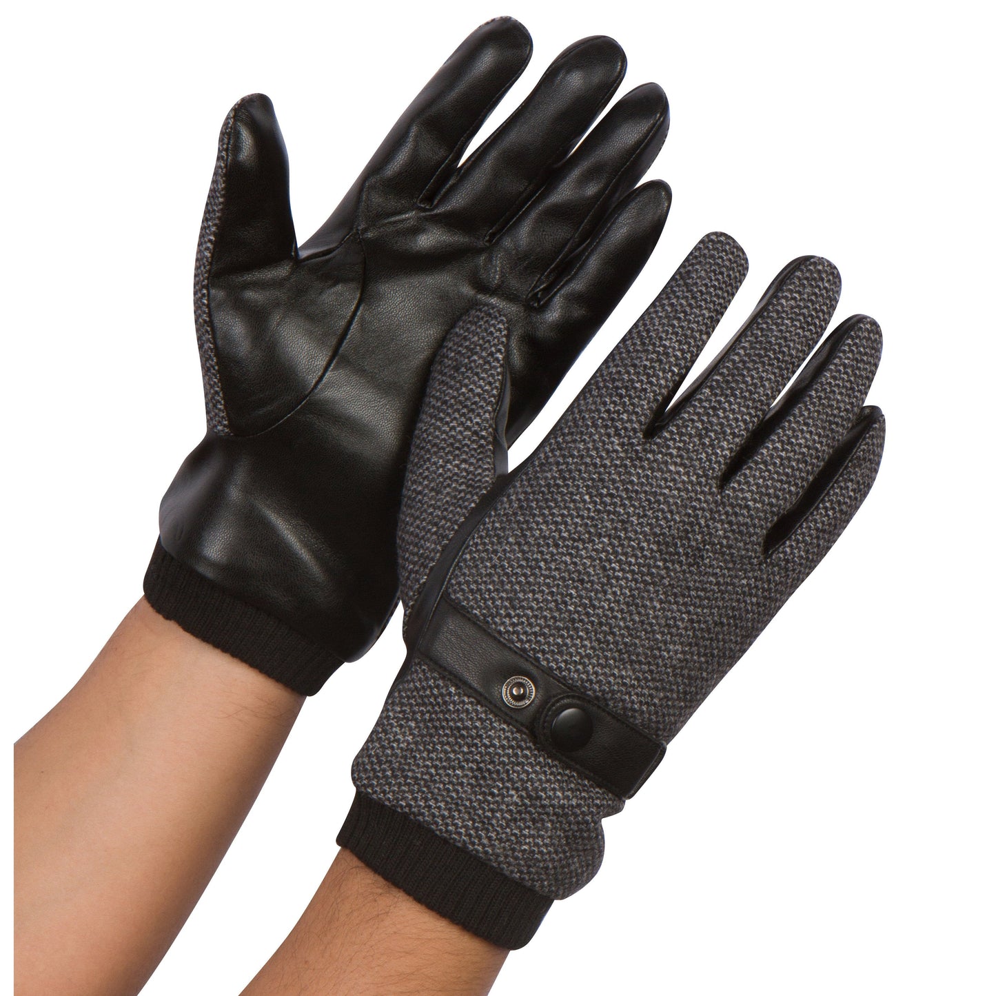 Sakkas Enes Warm Fleece Lined Driving Gloves Vegan Minimal Commute Casual - Concordia Style Boutique