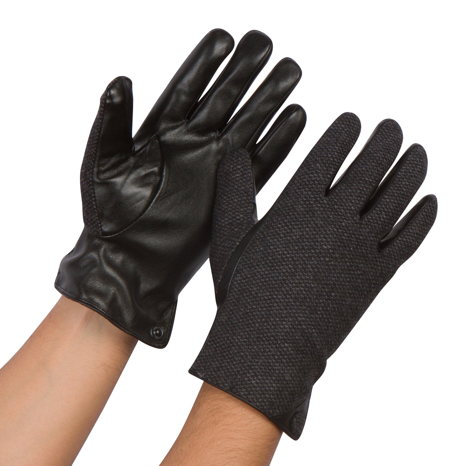 Sakkas Enes Warm Fleece Lined Driving Gloves Vegan Minimal Commute Casual - Concordia Style Boutique