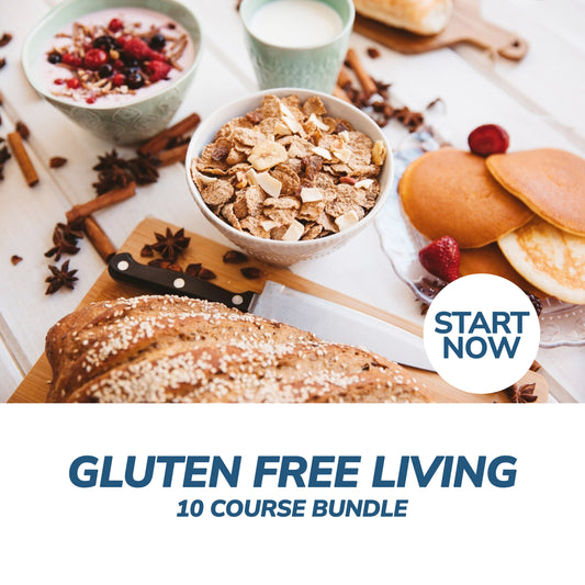 Ultimate Gluten Free Living Bundle, 10 Certificate Courses - Premium Gluten Free from Courses For Success - Just $599! Shop now at Concordia Style Boutique