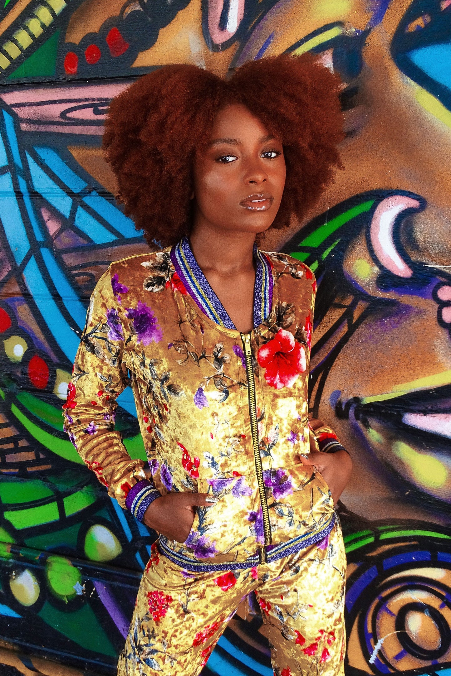 Goddess Velour Tracksuit