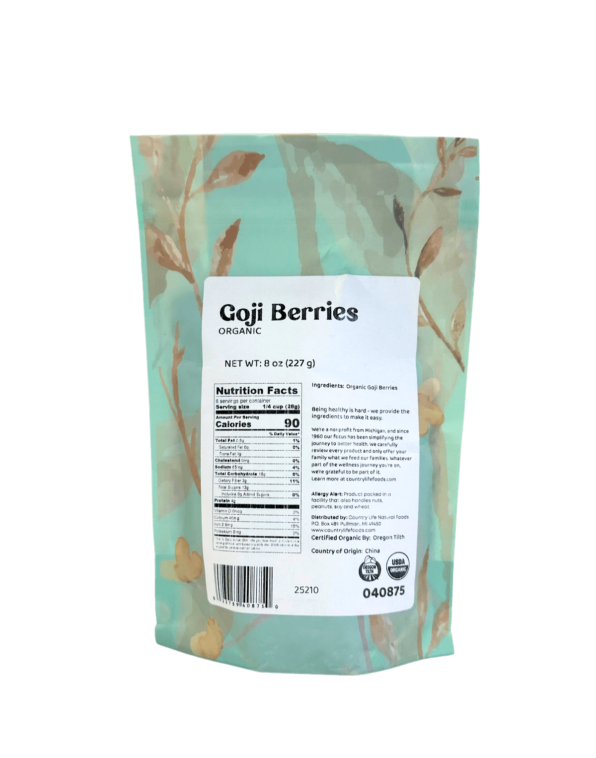 Goji Berries, Organic - Concordia Style Boutique
