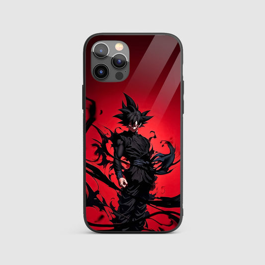 Goku Black Dispersed Silicone Armored Phone Case