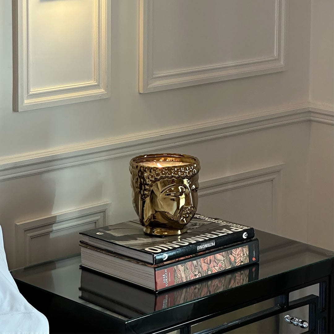 Gold Buddha Candle - Concordia Style Boutique
