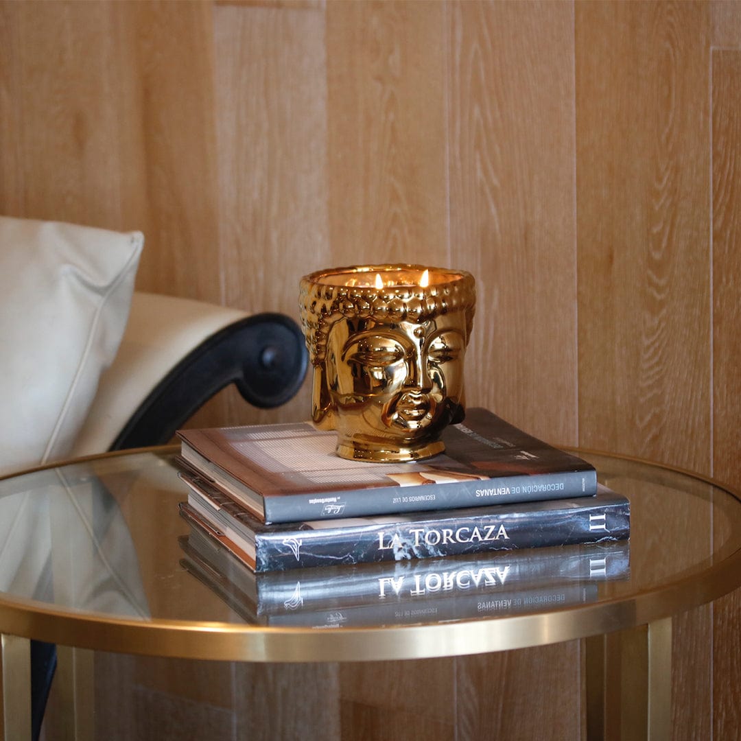 Gold Buddha Candle - Concordia Style Boutique