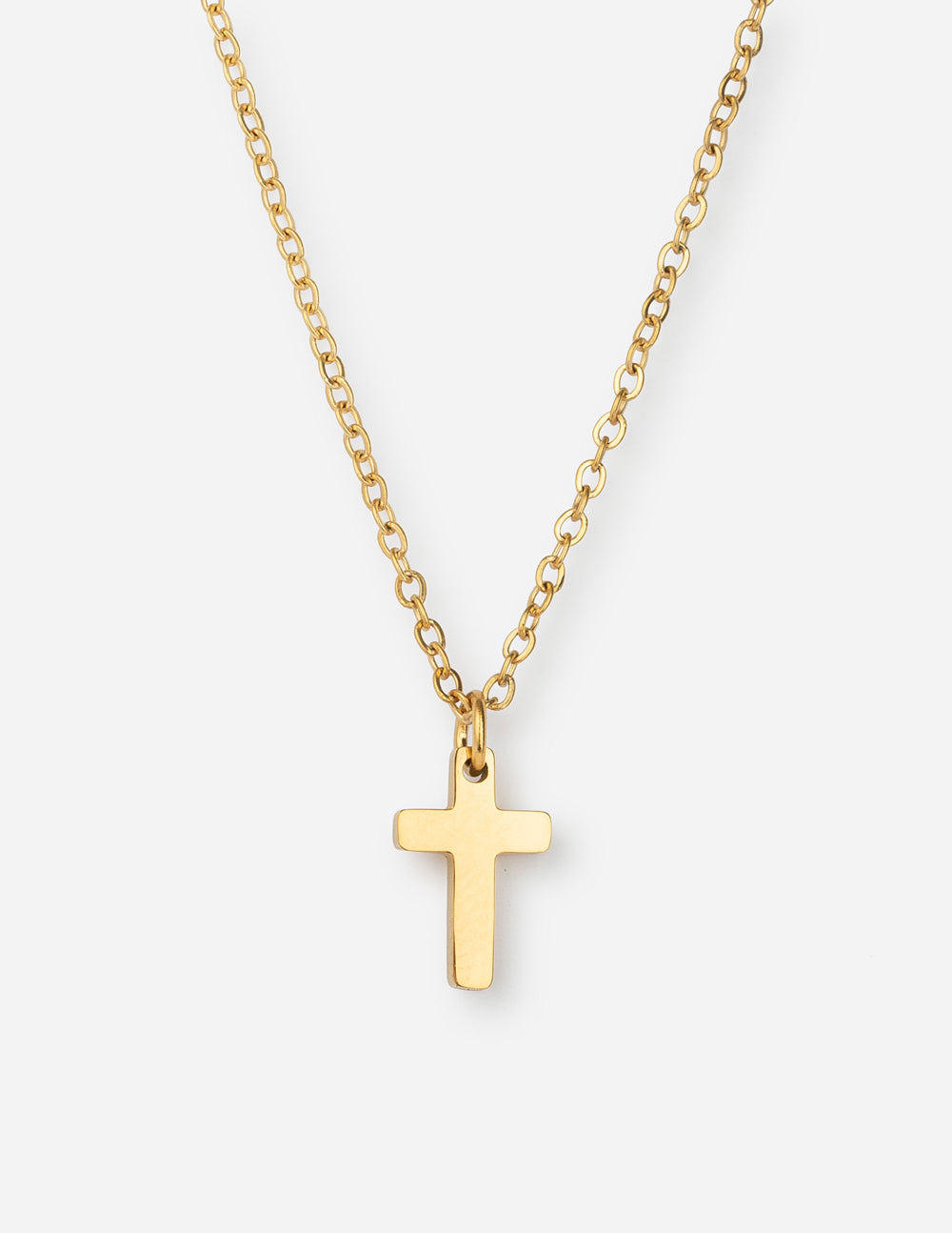 Gold Cross Necklace - Concordia Style Boutique