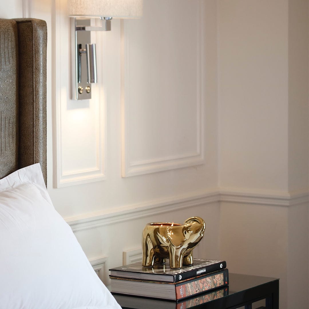 Gold Elephant Candle - Concordia Style Boutique