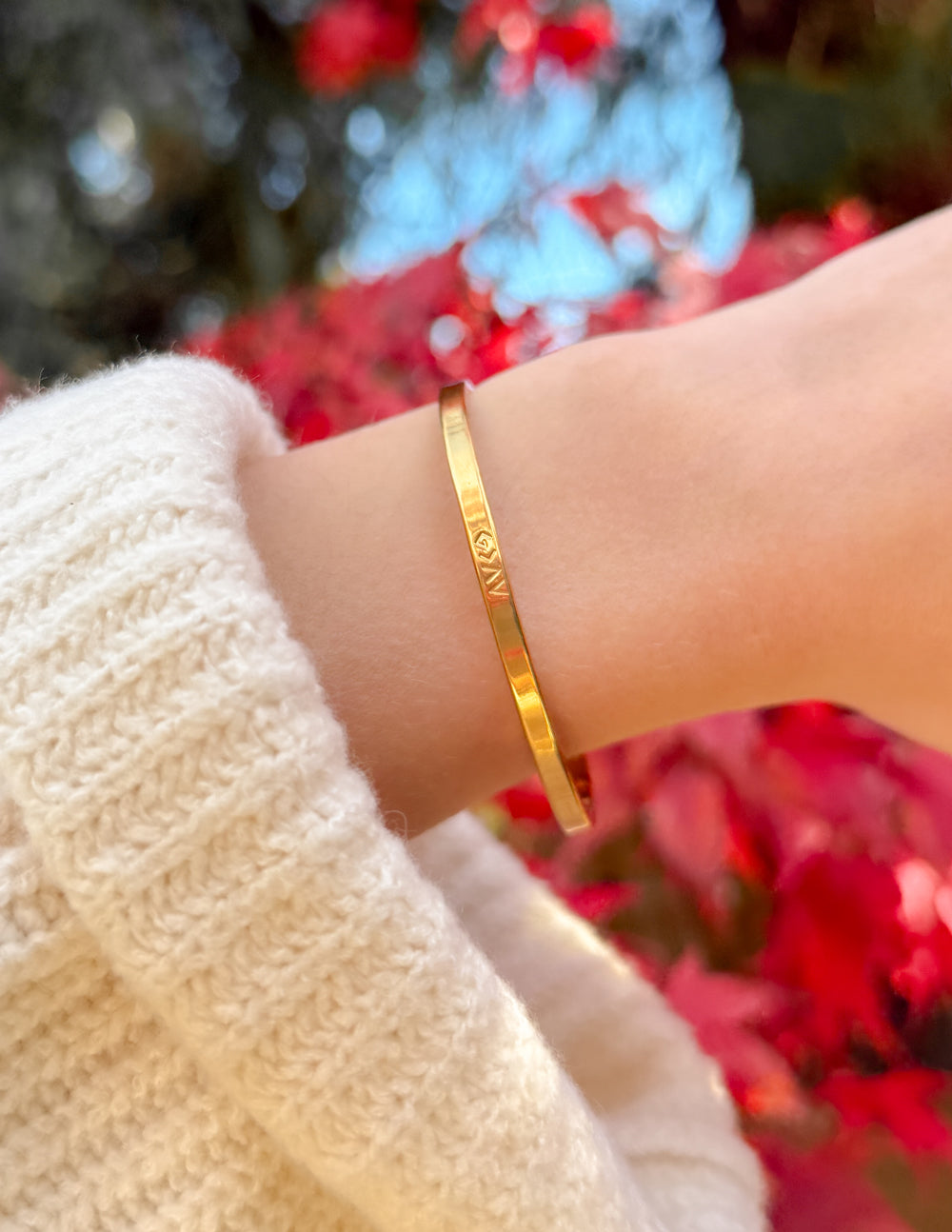 Gold Highs and Lows Cuff Bracelet - Concordia Style Boutique