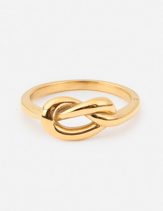 Gold Knot Ring - Concordia Style Boutique