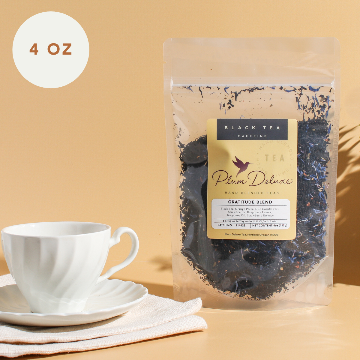 Gratitude Blend (Strawberry Earl Grey) - Concordia Style Boutique