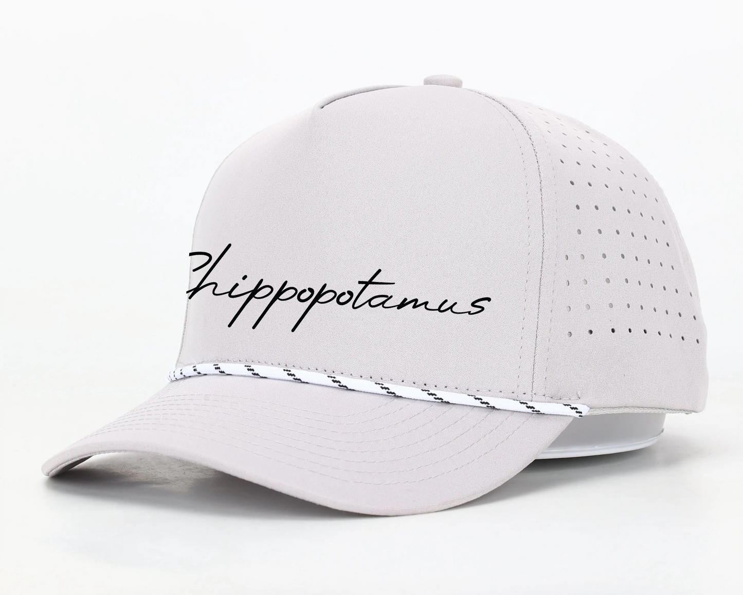 Grey Rope Hat - Chippopotamus Black